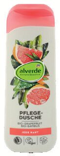 Alverde nourishing shower organic grapefruit organic bamboo