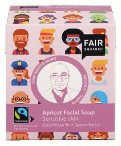 Fair Squared Apricot Facial Soap Sensitive Skin