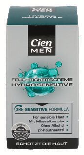 Cien Men Moisturizing Cream Hydro Sensitive