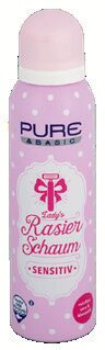 Pure & Basic Lady's Shaving Foam Sensitive