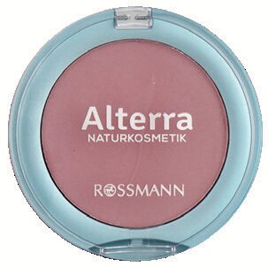 Alterra blush powder, 01 Natural Rose